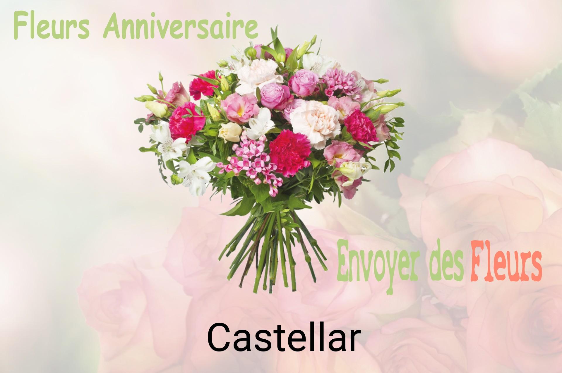 Bouquet de fleurs d’anniversaire livré à Castellar